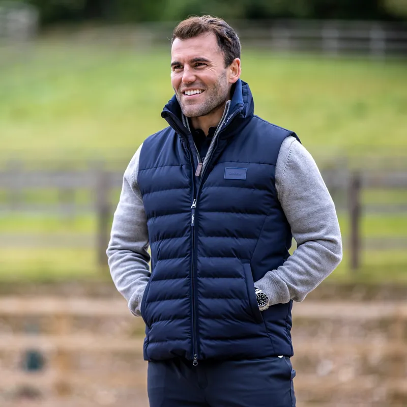 Le Mieux Mens Gilet Navy-2